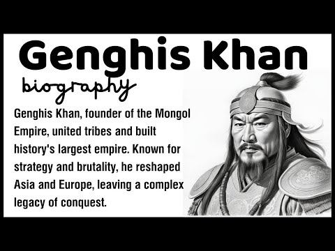 12 - Learn English Through Story Level 2 - Universal Ruler - Genghis Khan Biography-Graded Reader