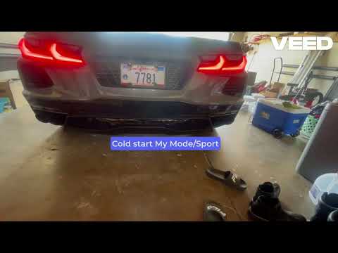 2M Fabrication C8 Corvette Stingray Touring Exhaust