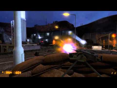 Black Mesa Source Gameplay - On A Rail (Launching the rocket) - with old On a Rail soundtrack