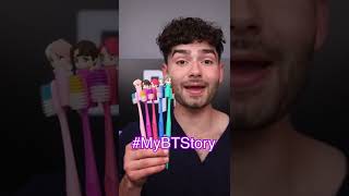 BTS Brushing Battle #shorts #MyBTStory #ad