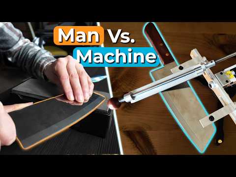 Hand Sharpening Vs. Fixed Angle Machine: Which Wins?