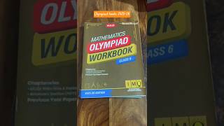 olympiad books 2025-26 #olympiad #imo #india #maths #books #syllabus #sof