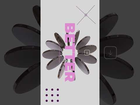 Create Cinematic 3D Motion Graphic in After Effects #motiongraphics #shorts #aetutoriala