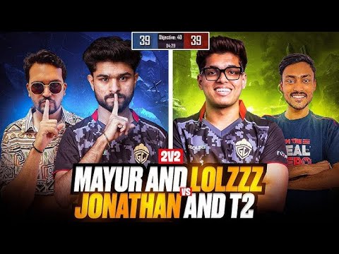 Godl Neyoo&ClutchGod  VS Godl Jonathan&ZGod 🤬 Intense 2V2 TDM 🧡 #jonathangaming #lolzzgaming #bgmi