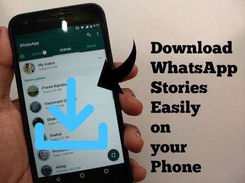 How To Save WhatsApp STATUS/STORIES IN GALLERY ! Easy Method Download WhatsApp Stories |