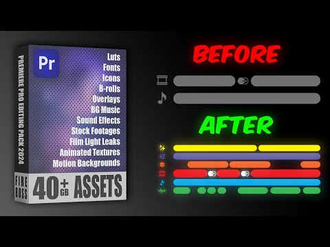 UPGRADE YOUR VIDEOS with this EDITING PACK - Pro editing pack 2024