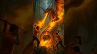 They Cut a Tree… But a Dragon Was Inside 🐉🔥 | Epic Shorts #shorts #aishorts #viral2025