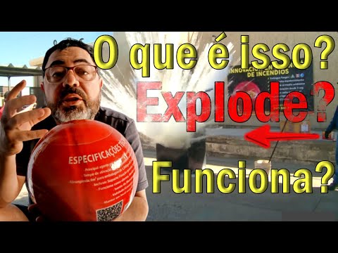 How does the fire extinguisher ball work? I installed it in the VW bus and we went to the world o...