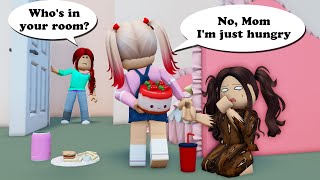 I'm hiding a secret friend in my room | Ruby Roblox TV