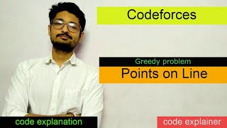 Points on Line || Codeforces Round #153 (Div. 1) || GREEDY PROBLEM || CODEFORCES