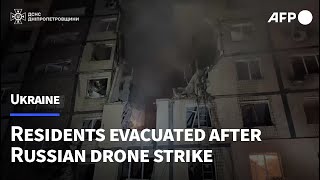 Two dead after drone strike in Ukraine's Dnipro | AFP