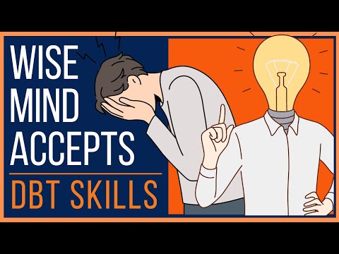 DBT Wise Mind Accepts (Dialectical Behaviour Therapy)
