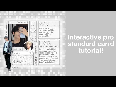 simple & interactive carrd tutorial! © dollbahi [PRO STANDARD] tut #29