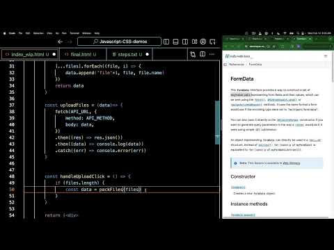 Upload multiple files in React