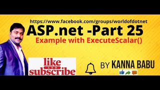 ASP.net for Beginners- Part 25