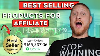 How to find best selling products on amazon for affiliate marketing 2024
