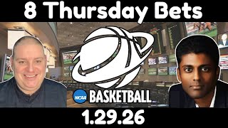 Thursday NCAA Basketball Picks - 1/29/26 l Craig Trapp & Indian Cowboy NCAAB Picks & Predictions