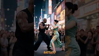 "Epic Showdown in the City! Kung Fu vs Raw Power" #fight #mma #boxing