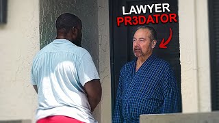 I EXPOSED A Lawyer In Front Of His Wife!