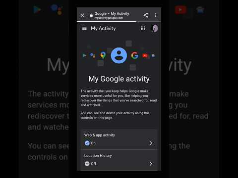 how to delete my all activities #short #tech #video #viral
