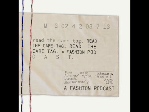 Read the Care Tag: Come on! Just read it!