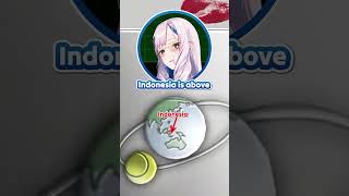 That time Reine found Indonesia  #pavoliareine #hololiveid  #hololive