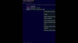 Text to speech converter by python.#Shorts #programing #coding #python