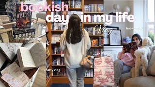a very bookish day 📖🌷 (reading vlog, bookstore trip & book haul) 