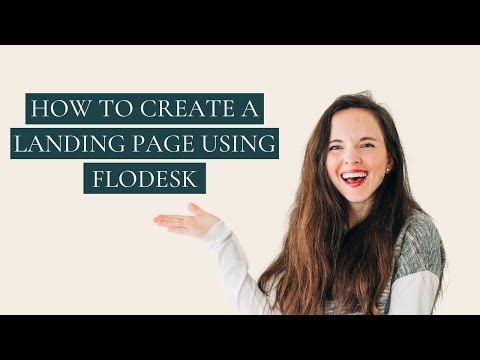 HOW TO CREATE A LANDING PAGE USING FLODESK (Beginner Tips!) - Amanda Stores