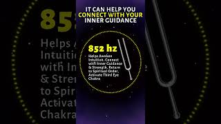 853 Hz Tuning Fork to Awaken Intuition by Activating Third Eye Chakra #shorts