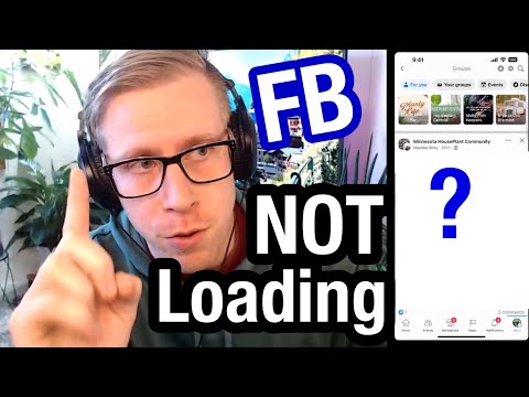 My Facebook Groups Wont Load Issue?