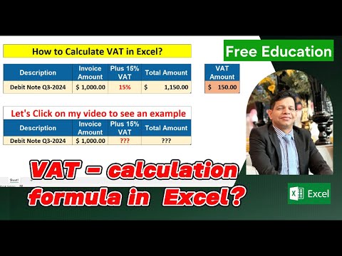 How to Calculate VAT in Excel?