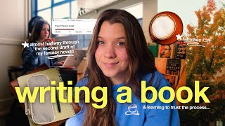 let's write my debut fantasy novel 🍁📖 (cozy autumn writing vlog)