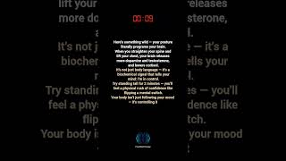 The Spine Hack That Reboots Your Confidence#ConfidenceHack #PosturePower #MindBodyConnection#BioHack