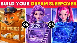 Would You Rather - Build Your Dream Sleepover 🎉🛏️💖✨ | Daily Quiz