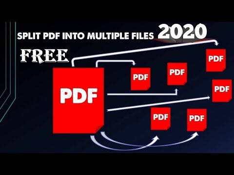 How to split PDF file offline | break pdf into multiple files