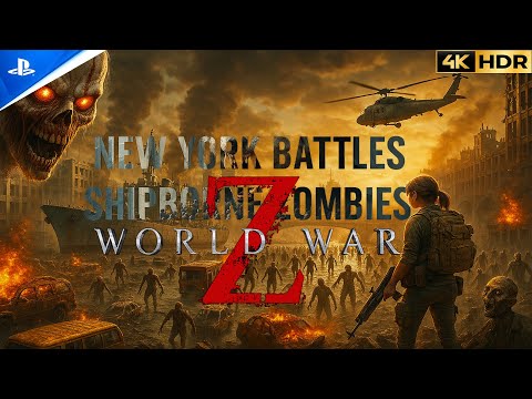 SECURE THE ZOMBIE NAVAL PORT (PS5 PRO) Realistic ULTRA Graphics (4K 60FPS HDR) World War Z