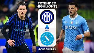 Inter Milan vs. Napoli: Extended Highlights | Serie A | CBS Sports Golazo