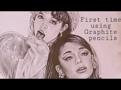 First time using graphite pencils