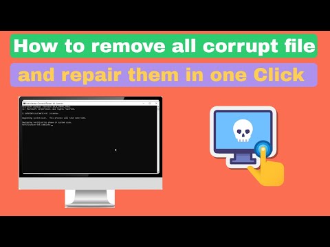 How to remove all corrupt files and repair them in one click | PC Tips part 4