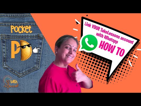 How to link YOUR TakeLessons account with Whatsapp