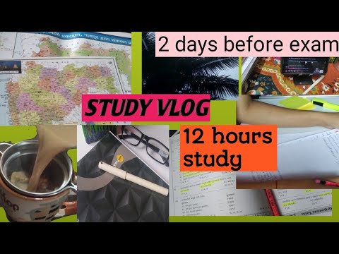 STUDY VLOG|| 2 days before exam|| MPSC technical prelims | RAPID REVISION📚📚💯✨ 
