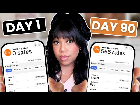 I Challenge You: Commit to Etsy for 90 Days (Full 2026 Strategy!)