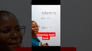 Amazing math tricks. #mathshorts #mathstricks #maths