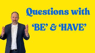 Forming Questions with 'BE' and 'HAVE'  #englishgrammar #verbtense #beverbs #englishlesson