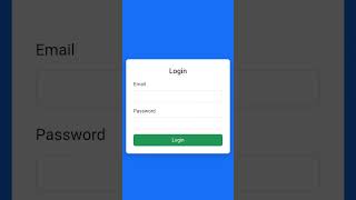 How to make this login form with bootstrap