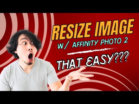 How to Resize Image Using Affinity Photo 2