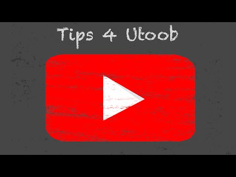 Tips 4 Utoob! (Interactive Media Animation Project)