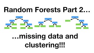 StatQuest: Random Forests Part 2: Missing data and clustering