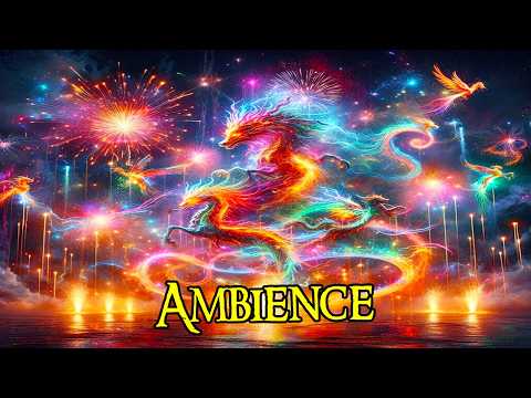 Fantasy Fireworks Ambience | 8 Hours